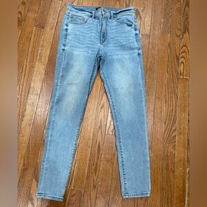 Express Light Blue Denim Pants